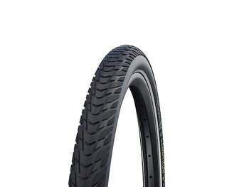 Schwalbe Schwalbe, Marathon E-Plus, Pneu hybride, 27.5''x2.00, Rigide, Tringle, Endurance, SmartGuard, 67TPI, Noir
