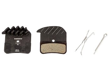 Shimano Shimano, Type H, Plaquettes de freins à disque, Forme: Shimano D-Type/H-Type, Métallique, Paire, IBPH03CMFA