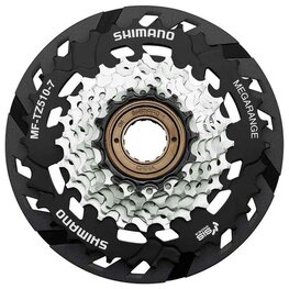 Shimano MULTIPLE FREEWHEEL SPROCKET, MF-TZ510 14-34T, 7-SPEED, 14-16-18-20-22-24-34T, W/SPOKE PROTECTOR