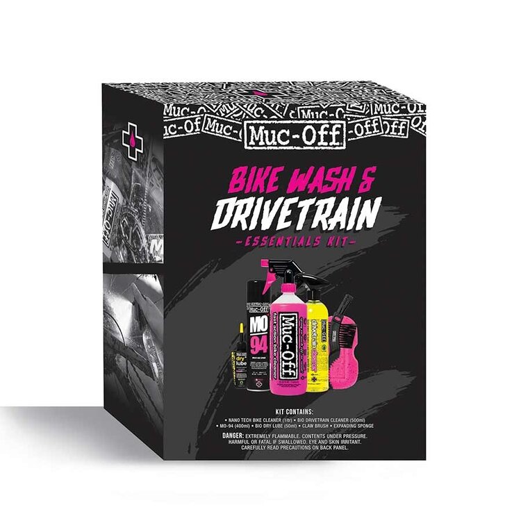 Muc-Off Muc-Off, Bike Wash & Drivetrain Essentials Kit, Kit