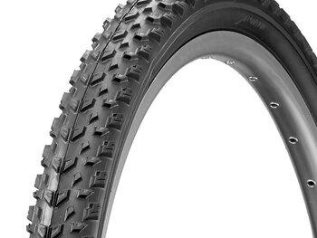 EVO EVO, Timber, Mountain Tire, 24''x1.95, Wire, Clincher, 27TPI, Black