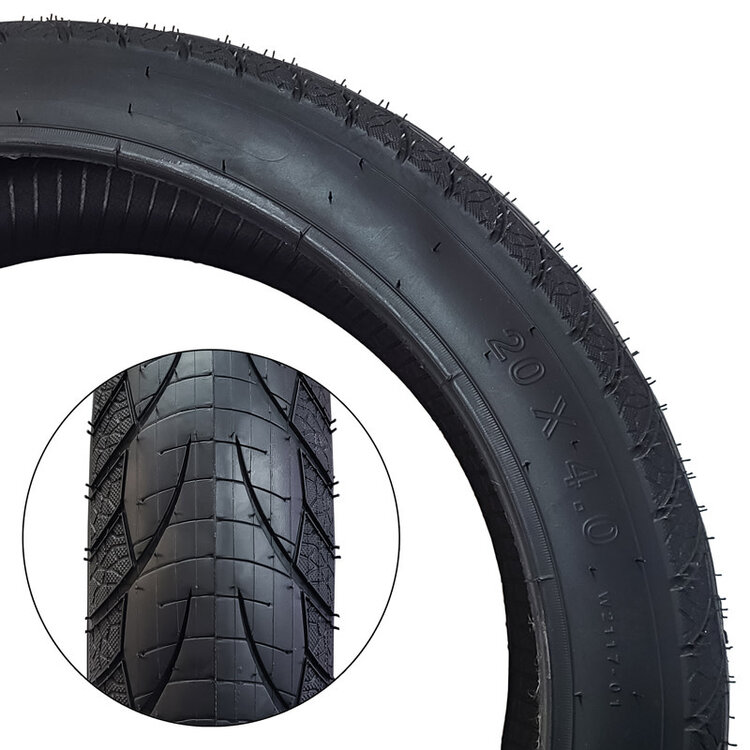 Damco Pneu 20" X 4.00 LISSE