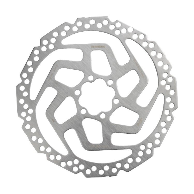 Shimano ROTOR FOR DISC BRAKE, SM-RT26, SS 140MM, 6-BOLT TYPE, FOR RESIN PAD ONLY ONE