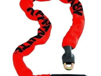 Kryptonite Cadenas Keeper 785 Integrated Chain Color Series Red 32in