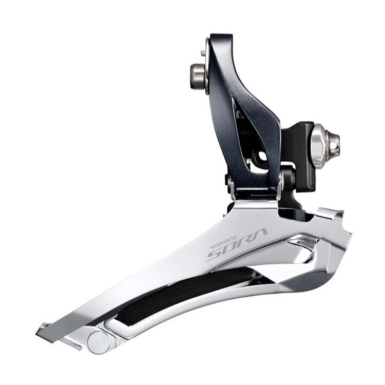 Shimano, Sora FDR3000, Derailleur avant, 2x9 sp., Down Swing, Down Pull, Brase