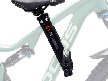 Shotgun Shotgun, Siège MTB pour enfants, Sur cadre