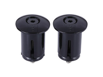 BBB Cycling BBB Cycling, BHT-96 ScrewOn, Bar End Plugs, Black, Screw-on, Pair