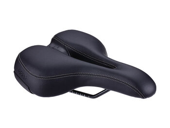 BBB Cycling BBB Cycling, BSD-122 SoftShape Active, Saddle, 265 x 185mm, Unisex, 585g, Black