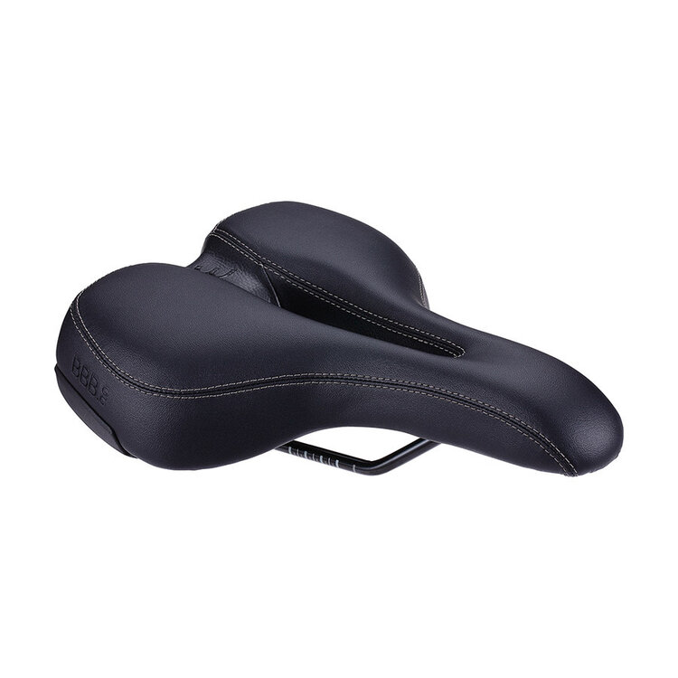 BBB Cycling BBB Cycling, BSD-122 SoftShape Active, Saddle, 265 x 185mm, Unisex, 585g, Black