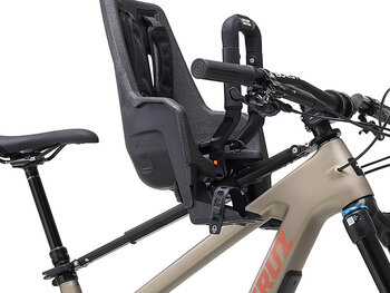 Kids Ride Shotgun Shotgun, Pro EVO, Child Seat & Handlebar (Combo), Black