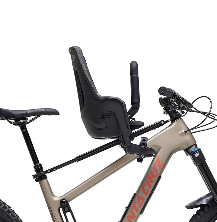 Kids Ride Shotgun Shotgun, Pro EVO, Child Seat & Handlebar (Combo), Black