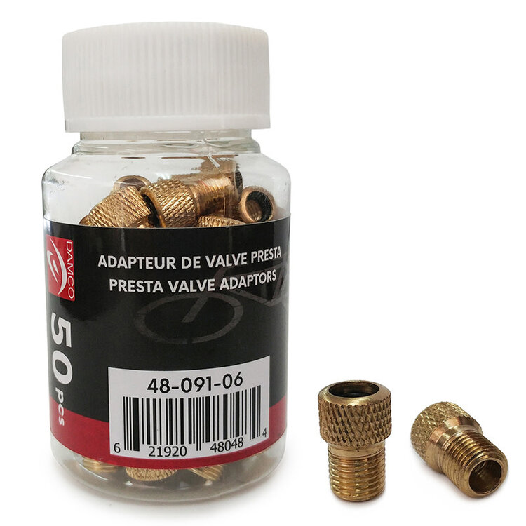 DAMCO ADAPTEUR DE VALVE PRESTA