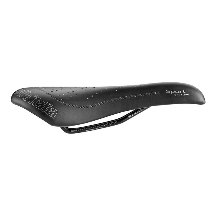 Selle Italia Selle Italia, Sport Gel Flow, Selle, 270 x 140mm, 330g, Noir