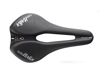 Selle Italia Selle Italia, Novus Boost EVO Lady Superflow, Selle, 245 x 145mm, Femme, 242g, Noir