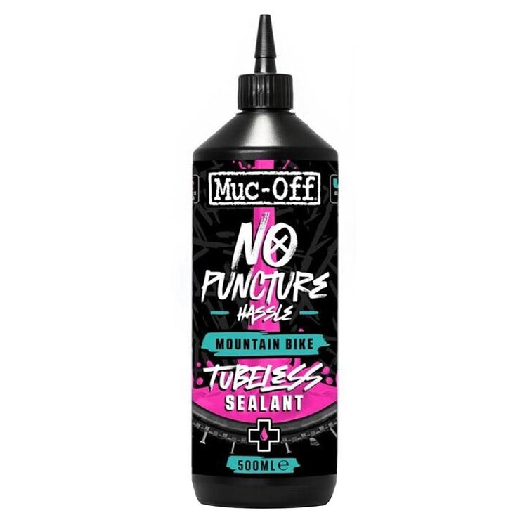 Muc-Off Muc-Off, No Puncture Hassle Tubeless Sealant, Scellant pour pneu sans chambre à air, 500ml