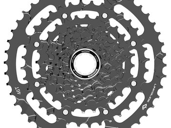 Shimano Shimano, CS-LG400-9, Cassette, Vitesses: 9, 11-46D, ECSLG4009146