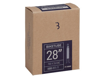 BBB Cycling BBB Cycling, Tube, Presta, Length: 48mm, 700C, 20-28C