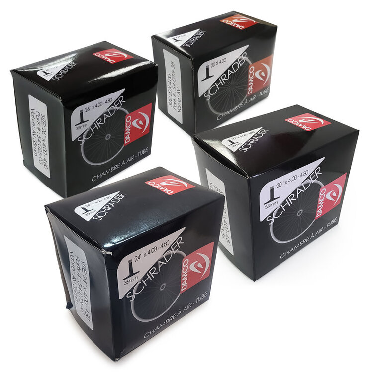 DAMCO TUBE DAMCO 20 X 3.00-4.00 A.V. FAT BIKE