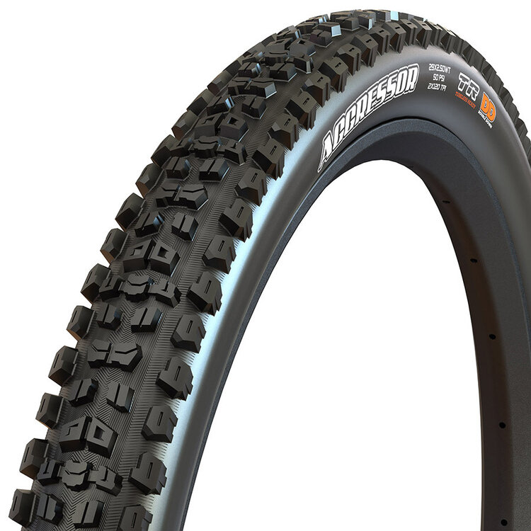 Maxxis Maxxis, Aggressor, Pneu, 29''x2.50, Pliable, Tubeless Ready, Dual, EXO, Wide Trail, 60TPI, Noir
