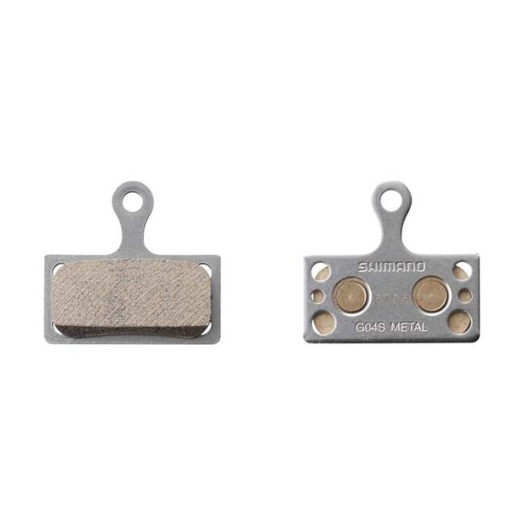 Shimano Shimano, Type G, Plaquettes de freins à disque, Forme: Shimano G-Type/F-Type/J-Type, Métallique, Paire, IBPG04SMXA