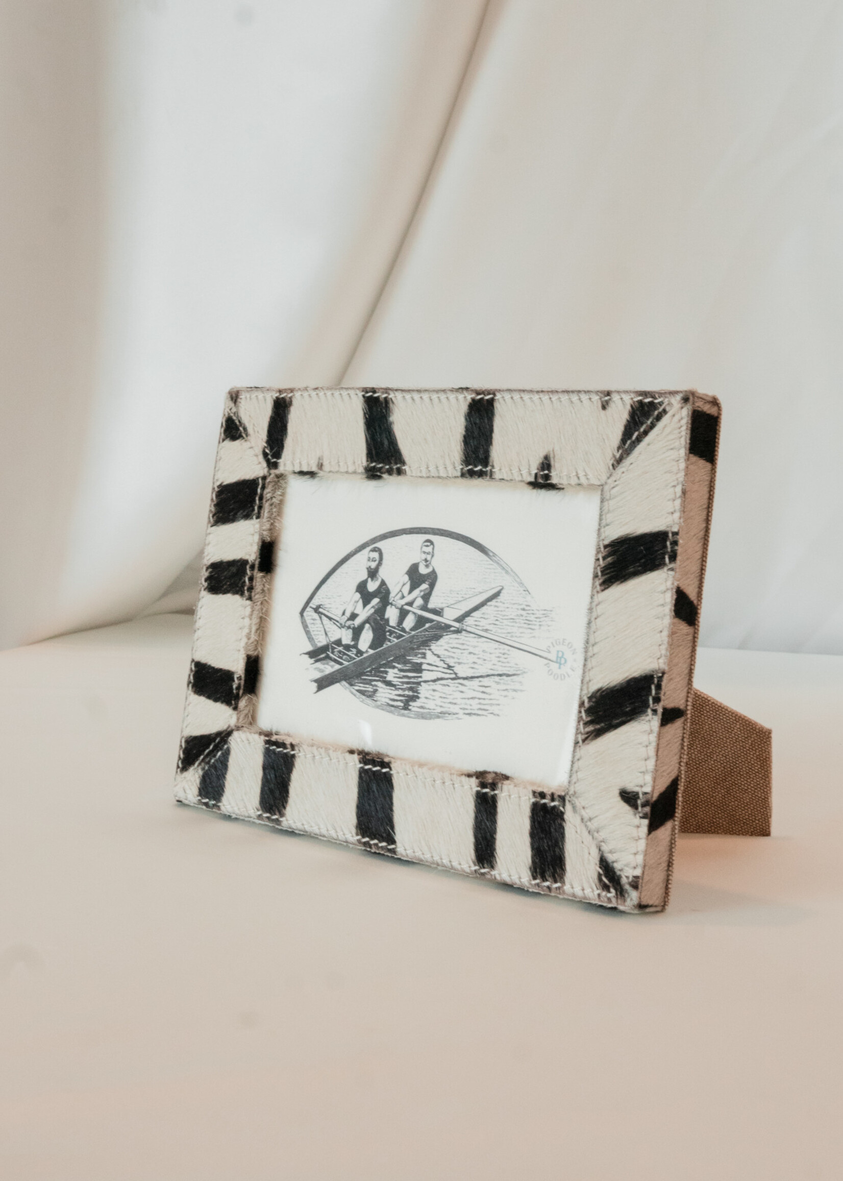 Zebra Print Frame, 4x6, Hide