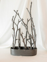 Sculptural Branch Vase Oval