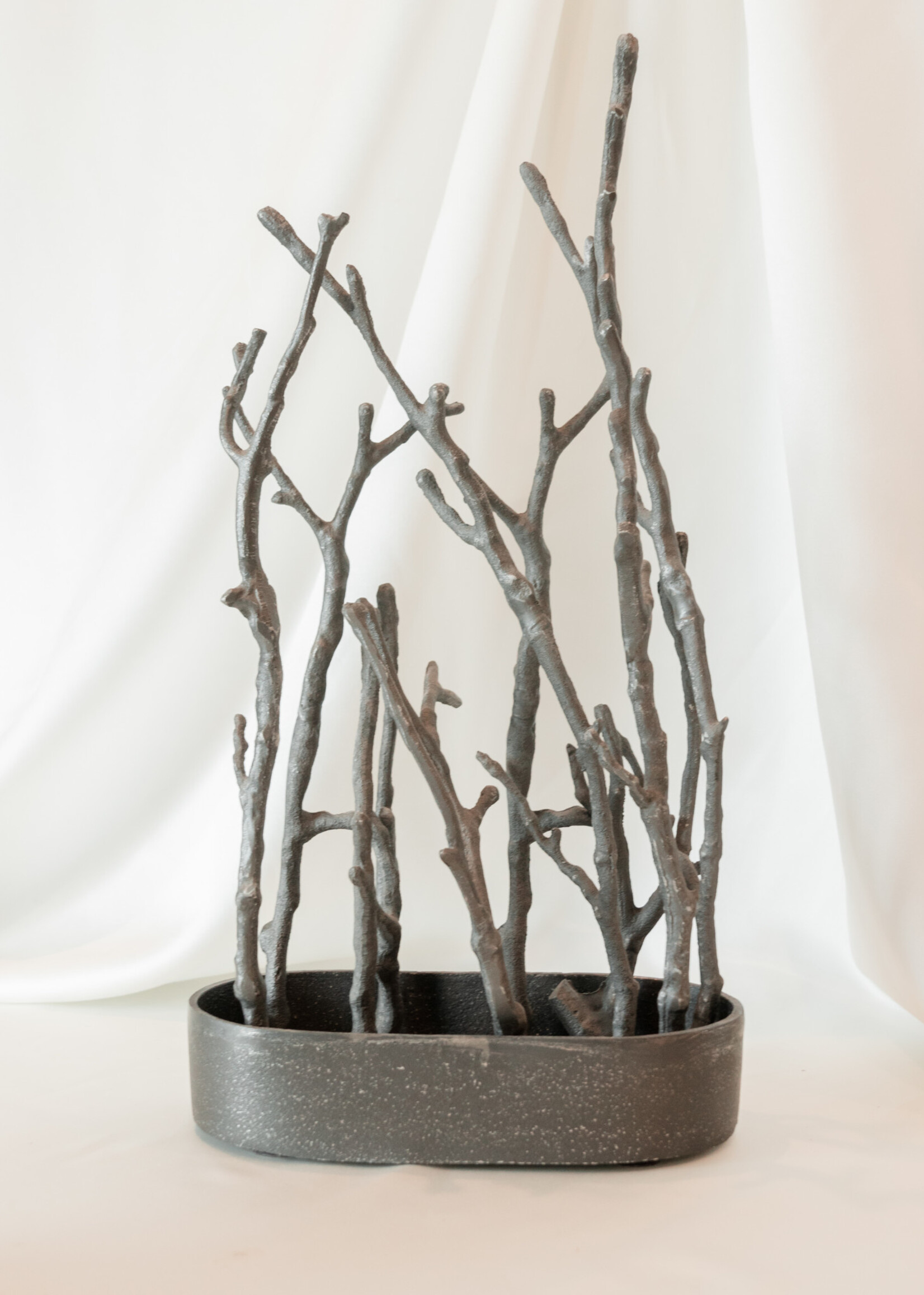 Sculptural Branch Vase Oval