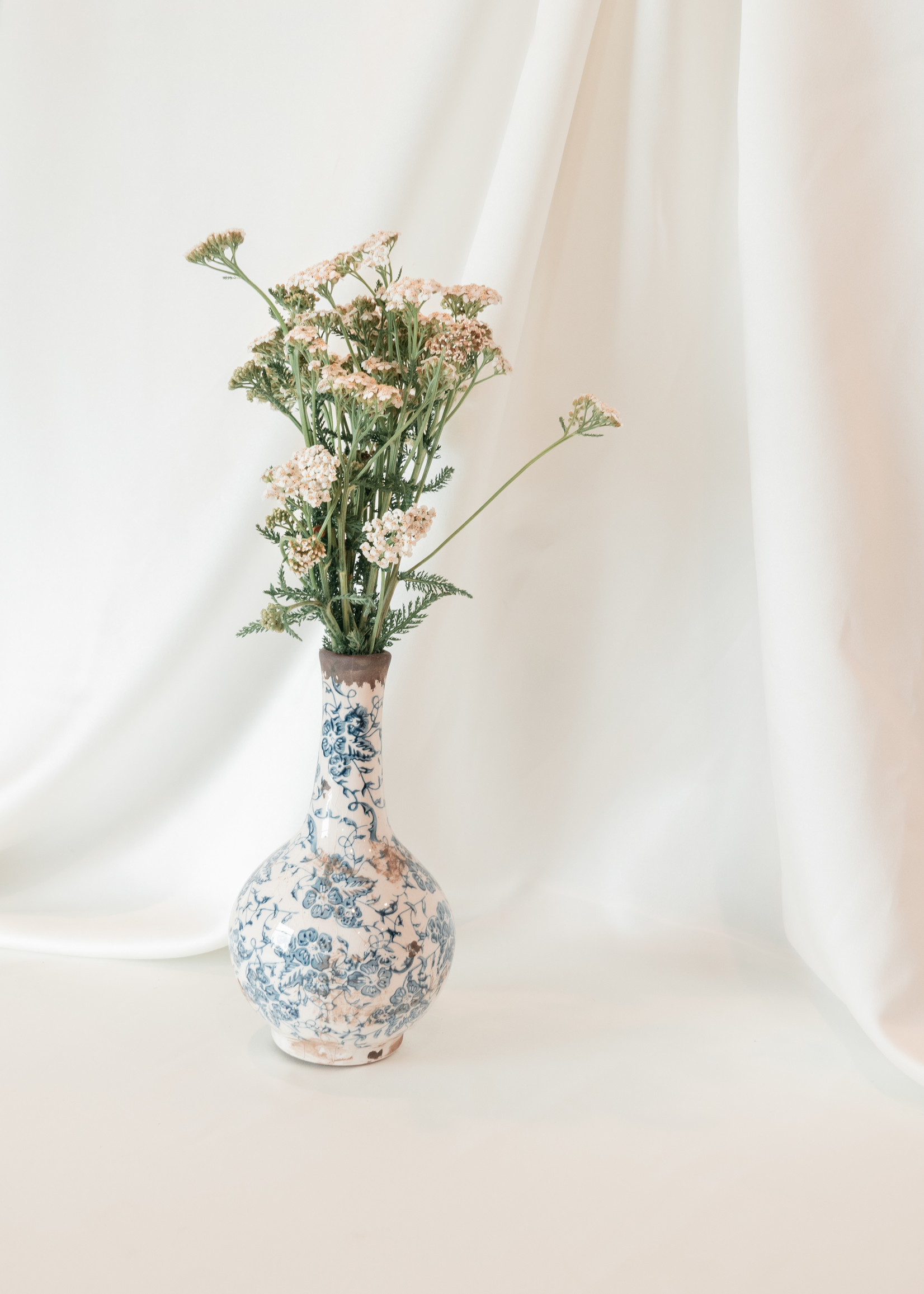 Blue Willow  Vases, Set of 3