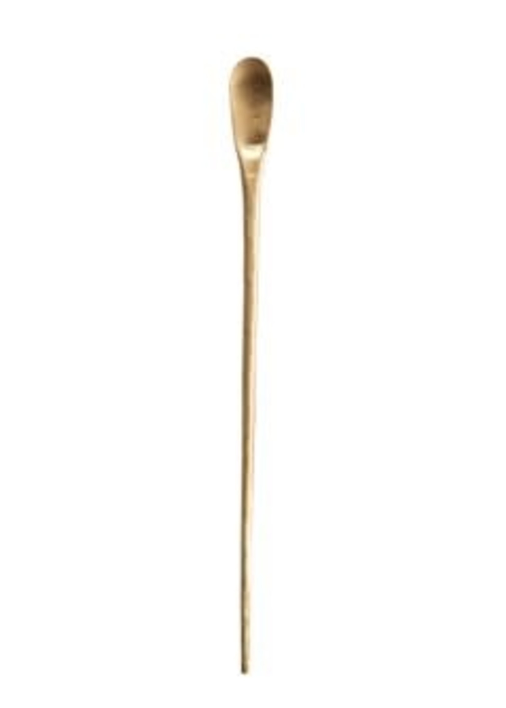 9"L Brass Cocktail Spoon