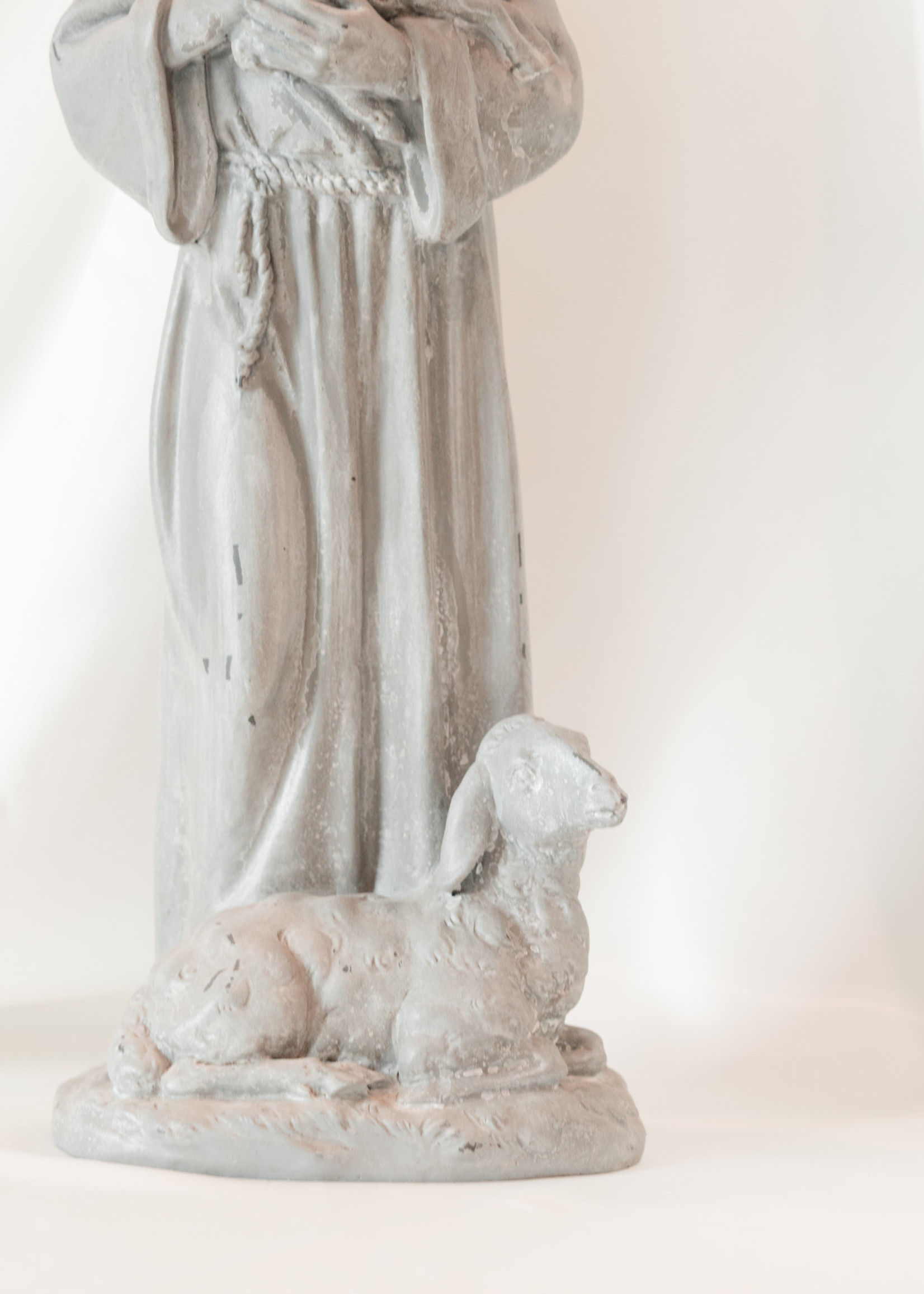 Saint with Sheep