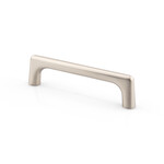 Marathon Hardware Brera Pull, Brushed Satin Nickel - 4 1/4 inch -96mm C-2-C"