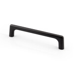 Marathon Hardware Brera Pull, Matte Black - 5 1/2 inch -128mm C-2-C"