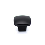 Marathon Hardware Burton Knob Matte Black - 1 1/4 in