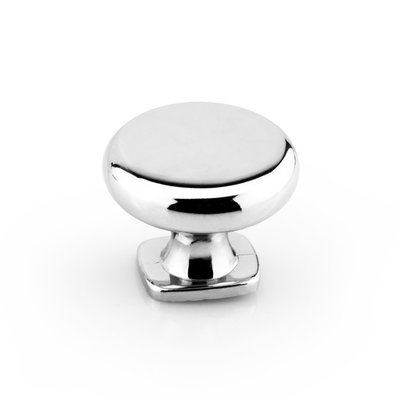 Marathon Hardware Claremont Knob Polished Chrome - 1 3/8 in