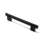 Marathon Hardware Crenshaw Pull Matte Black - 5 1/16 in