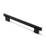 Marathon Hardware Crenshaw Pull Matte Black - 6 5/16 in