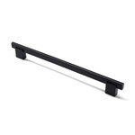 Marathon Hardware Crenshaw Pull Matte Black - 10 1/16 in