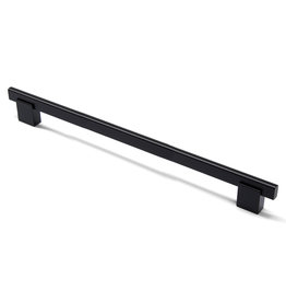 Marathon Hardware Crenshaw Pull Matte Black - 12 5/8 in