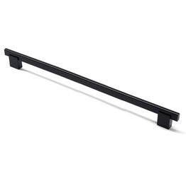 Marathon Hardware Crenshaw Pull Matte Black - 18 13/16 in