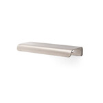 Marathon Hardware Crofton Edge Pull Brushed Satin Nickel - 2 1/2 15/16 in