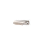 Marathon Hardware Crofton Edge Pull Brushed Satin Nickel - 1 in