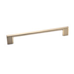 Marathon Hardware Denman Pull Brushed Brass - 7 9/16 in