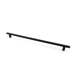Citterio Giulio Ducale Knurled Pull Matte Black - 12 5/8 in