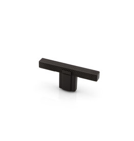 Citterio Giulio Ducale Knurled T-Knob Titanium Bronze - 2 1/2 in