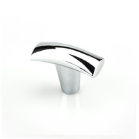 Dunbar T-Knob Polished Chrome - 1 5/8 in