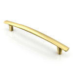 Marathon Hardware Dunbar Pull Brushed Brass - 7 9/16 in