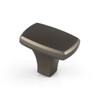 Grange Knob Graphite - 1 3/4 in