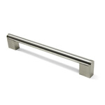Marathon Hardware Grantchester Hollow Pull Brushed Satin Nickel - 7 9/16 in
