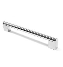 Marathon Hardware Grantchester Hollow Pull Polished Chrome - 7 9/16 in