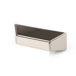 Marathon Hardware Grotto Cup Pull Polished Nickel - 2 1/2 15/16 in